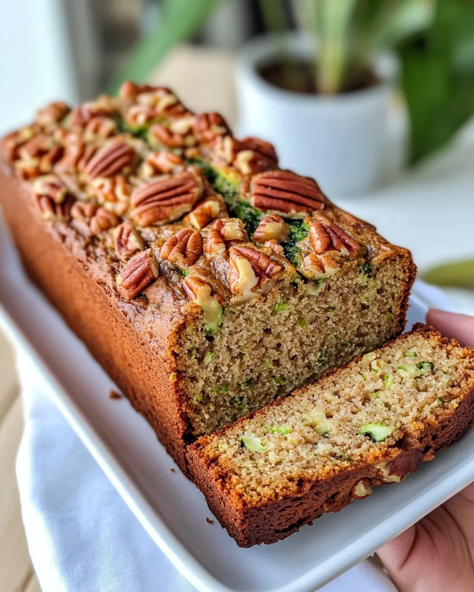 Homemade Zucchini Bread with Pecans recipe photo