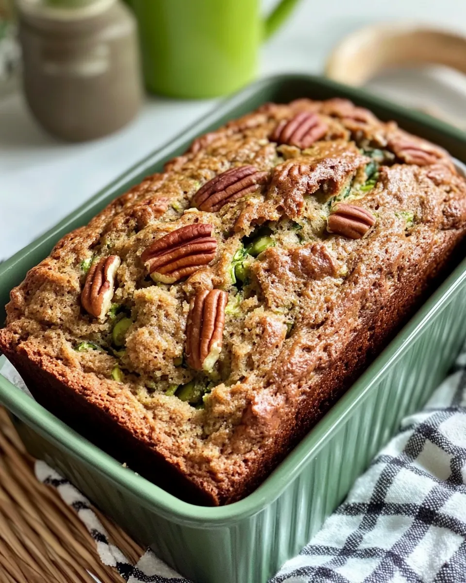 Classic Zucchini Bread with Pecans dish photo