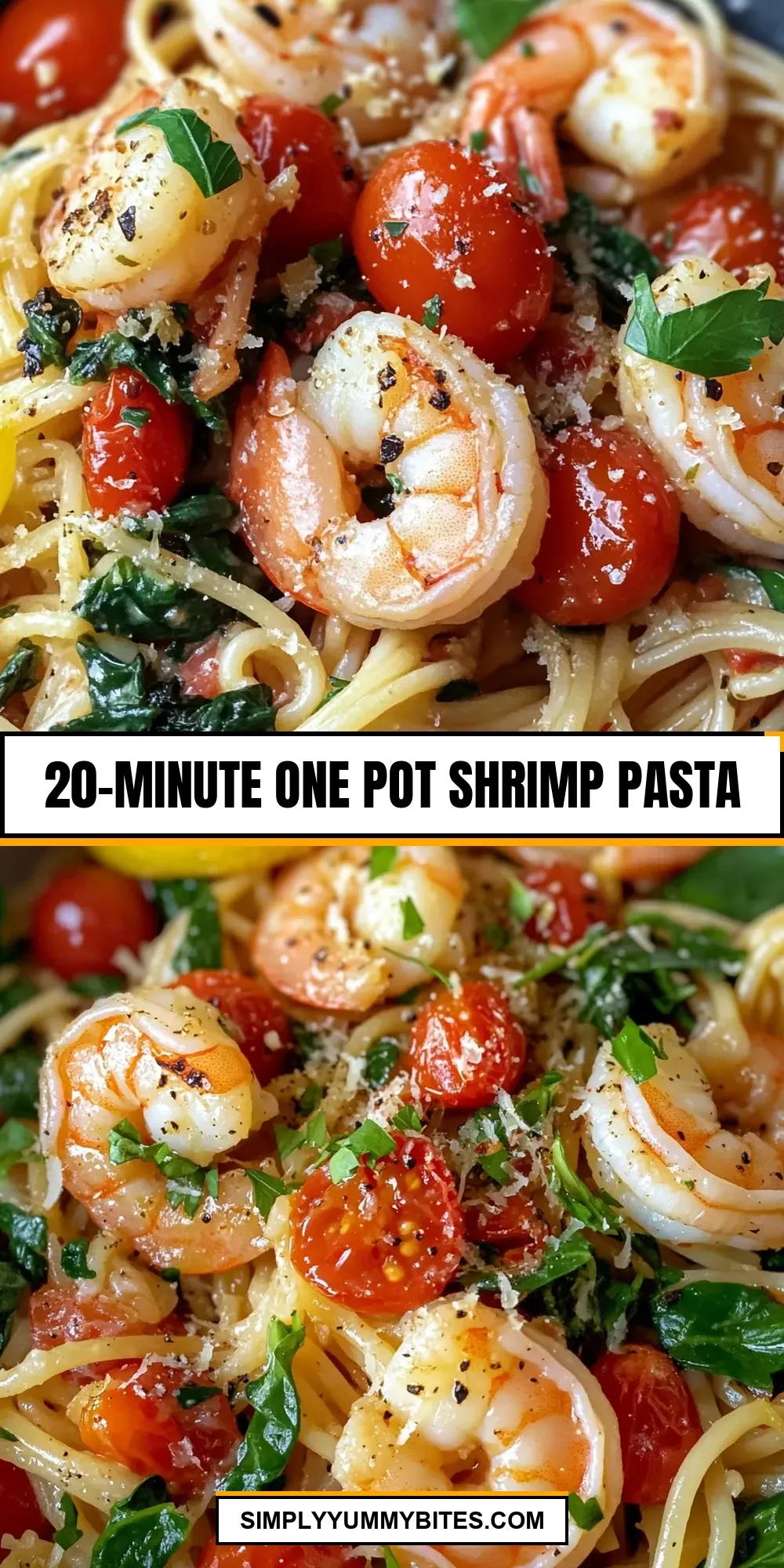 How To Make Amazing 20-Minute One Pot Shrimp Pasta