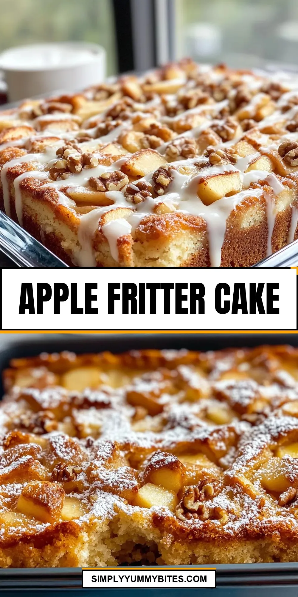 Flavorful Apple Fritter Cake