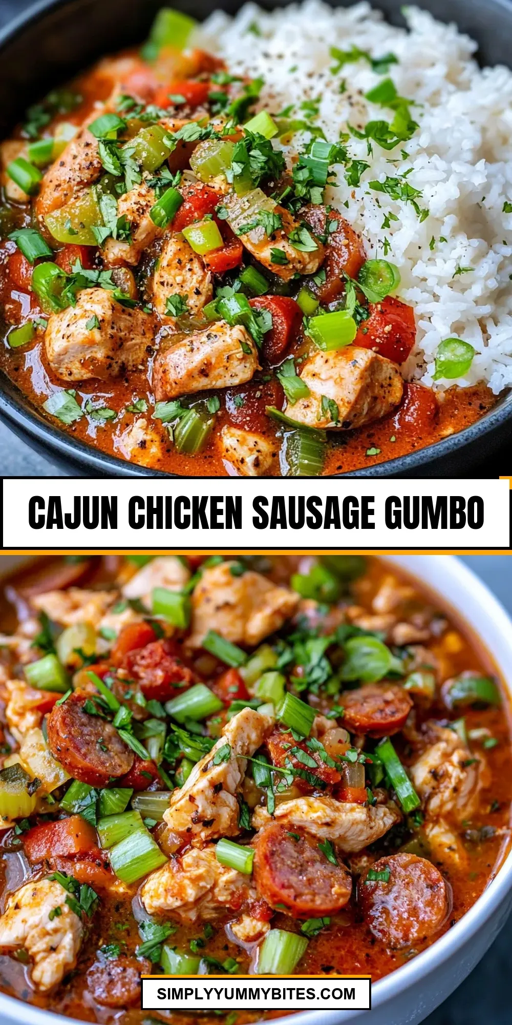 Cajun Chicken Sausage Gumbo Recipe