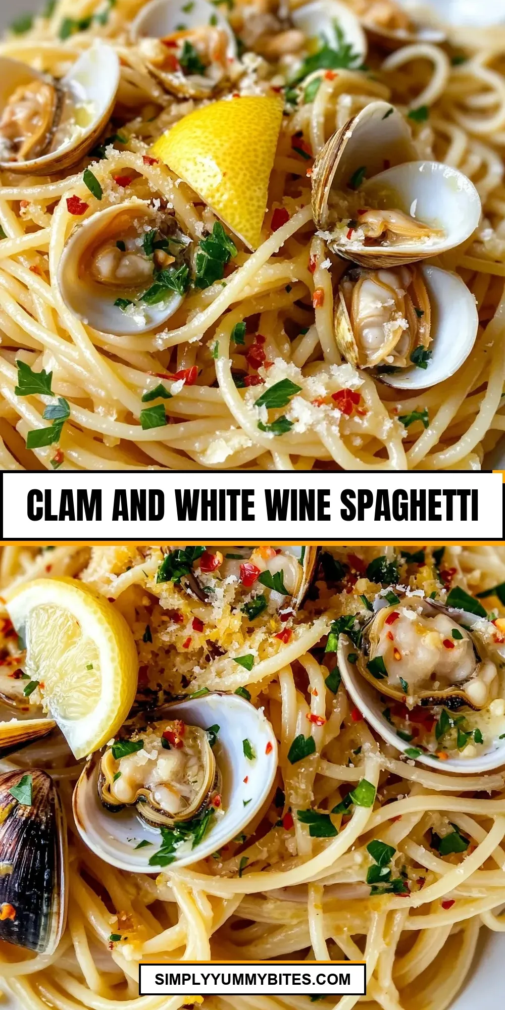 How To Make Quick Clam And White Wine Spaghetti