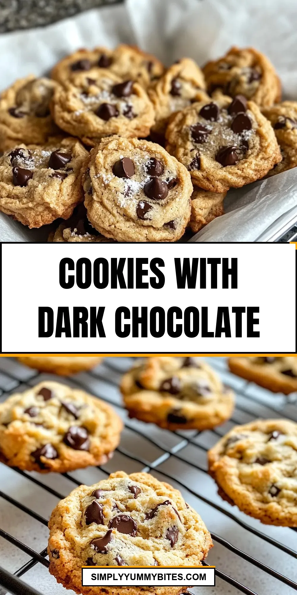 Easy Cookies With Dark Chocolate Recipe