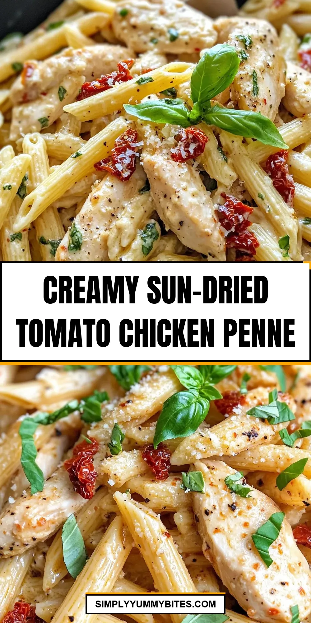 How To Make Amazing Creamy Sun-Dried Tomato Chicken Penne