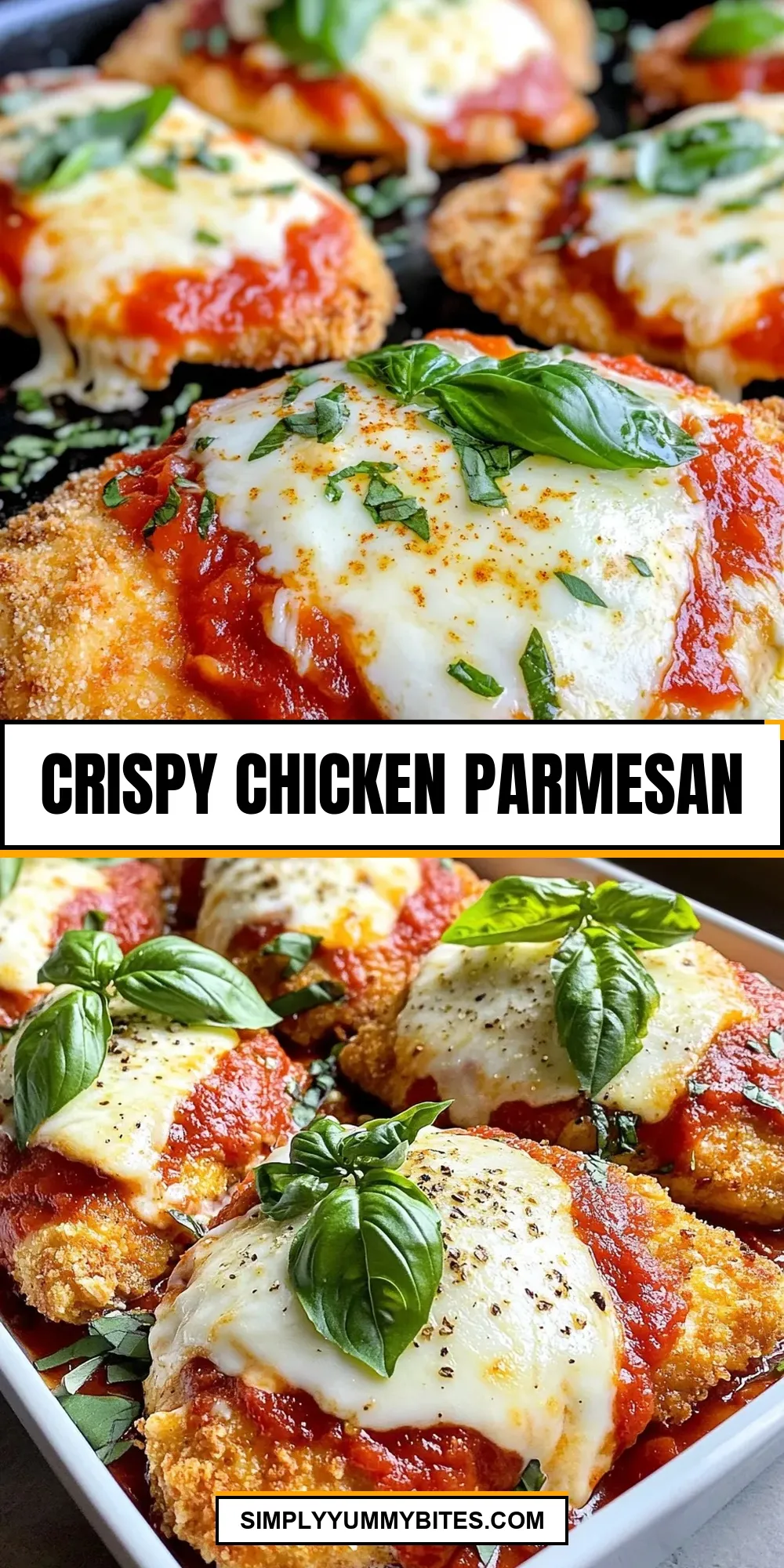 Crispy Chicken Parmesan Recipe