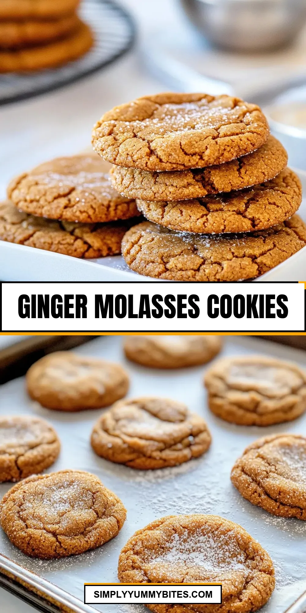 How To Make The Best Ginger Molasses Cookies