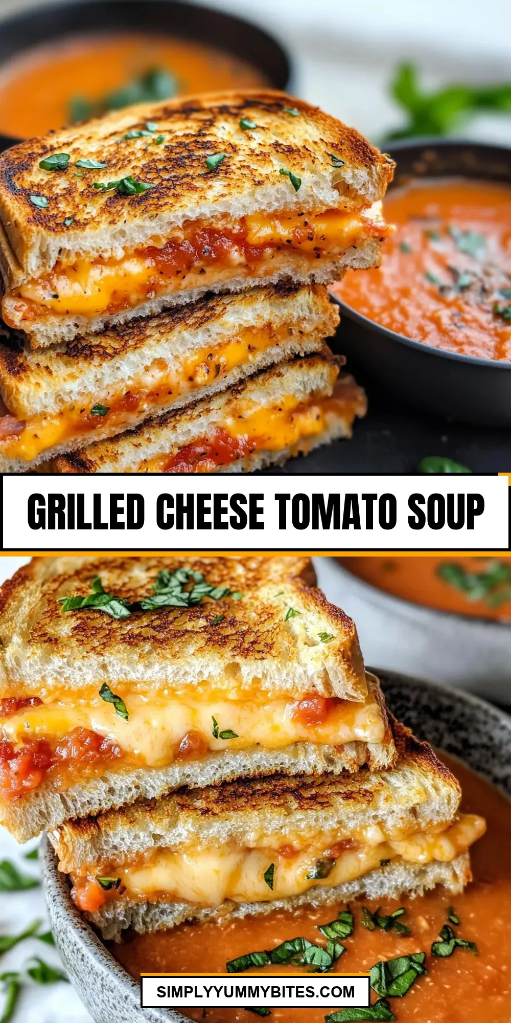 Easy Grilled Cheese Tomato Soup Recipe