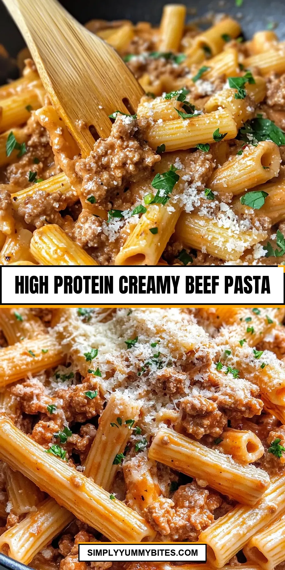 High Protein Creamy Beef Pasta (Creamy & Delicious)