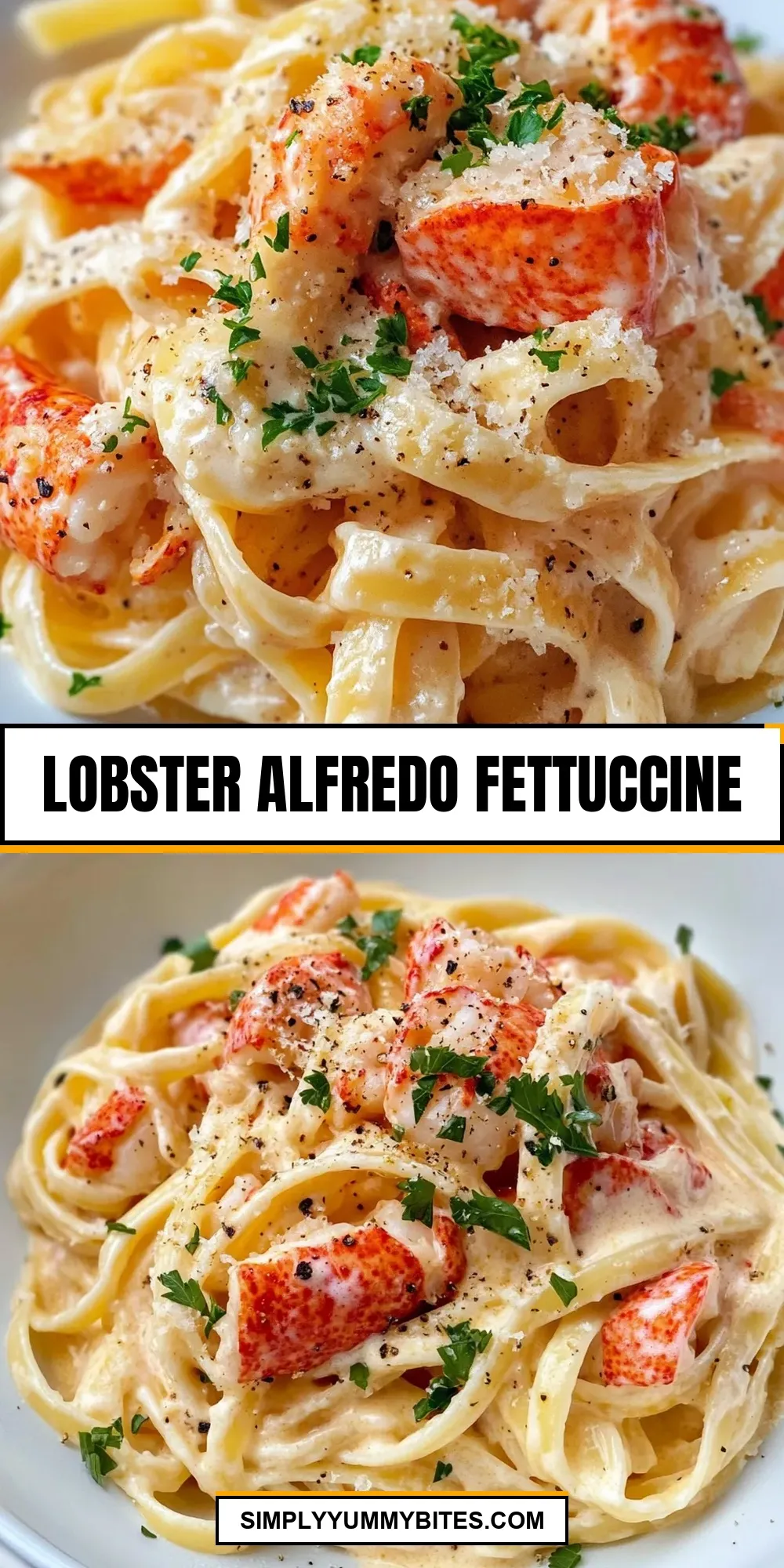 Easy Lobster Alfredo Fettuccine Recipe