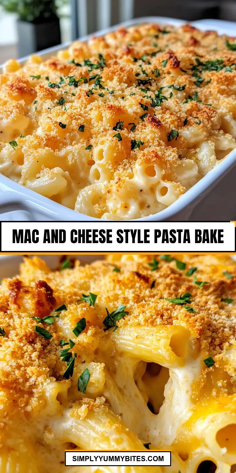 The Best Mac And Cheese Style Pasta Bake Ever