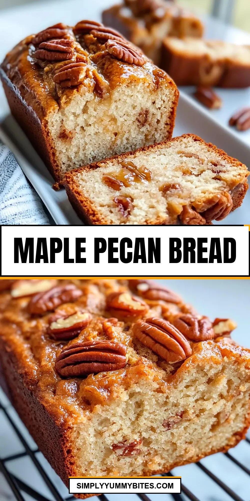 Maple Pecan Bread Recipe