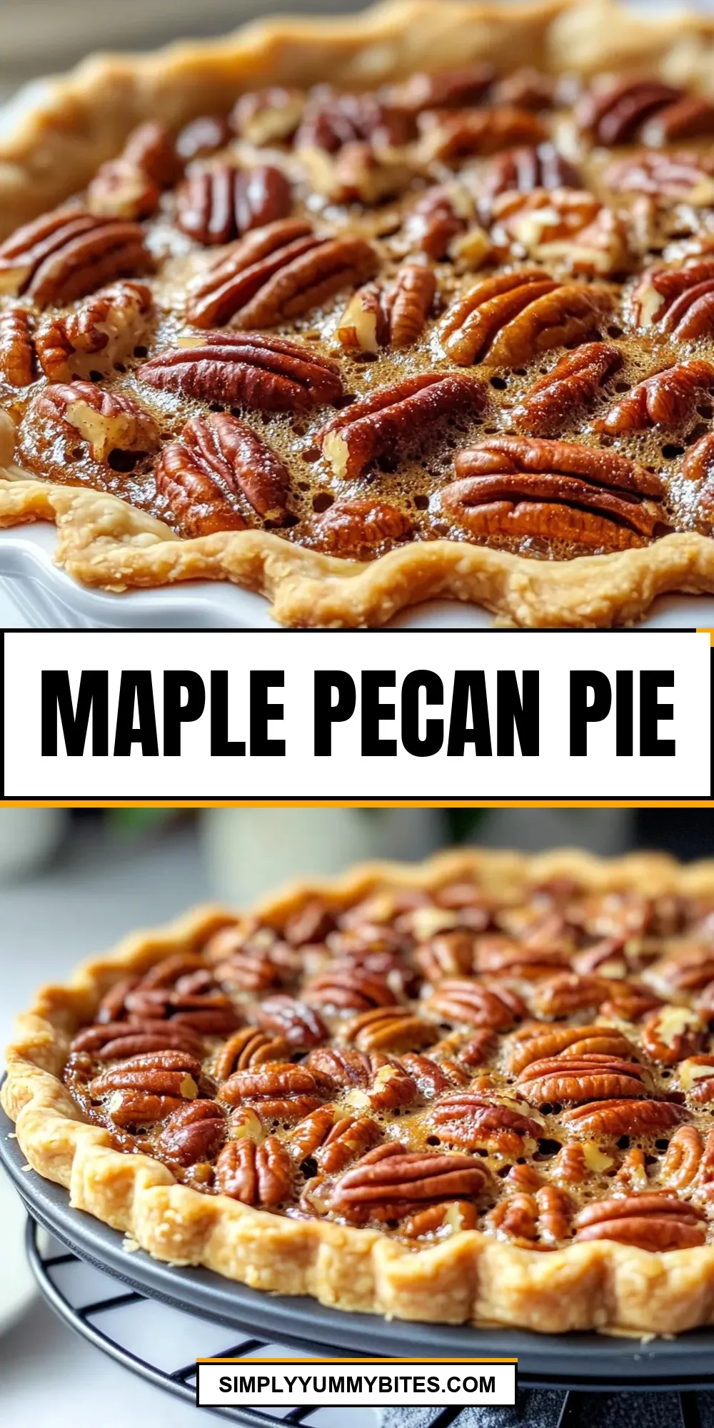 Maple Pecan Pie (Irresistible & Delicious)
