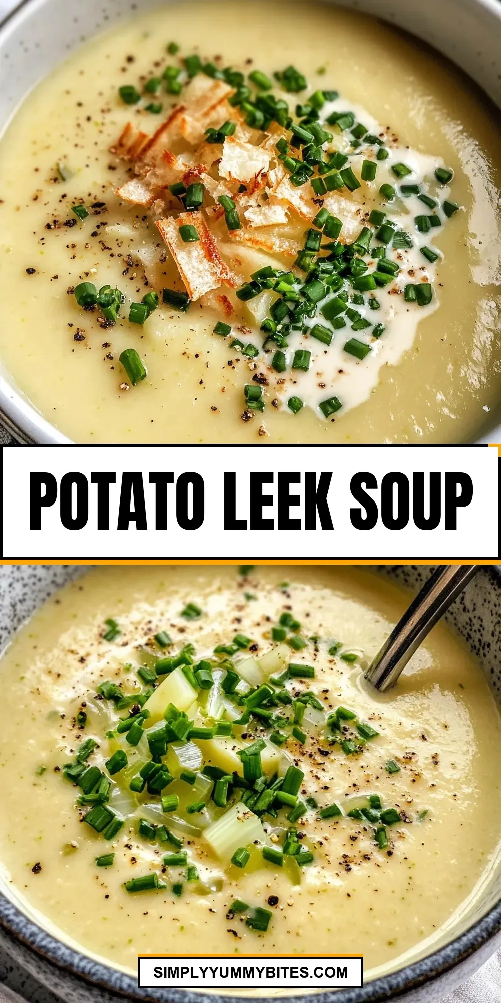 The Best Potato Leek Soup Ever
