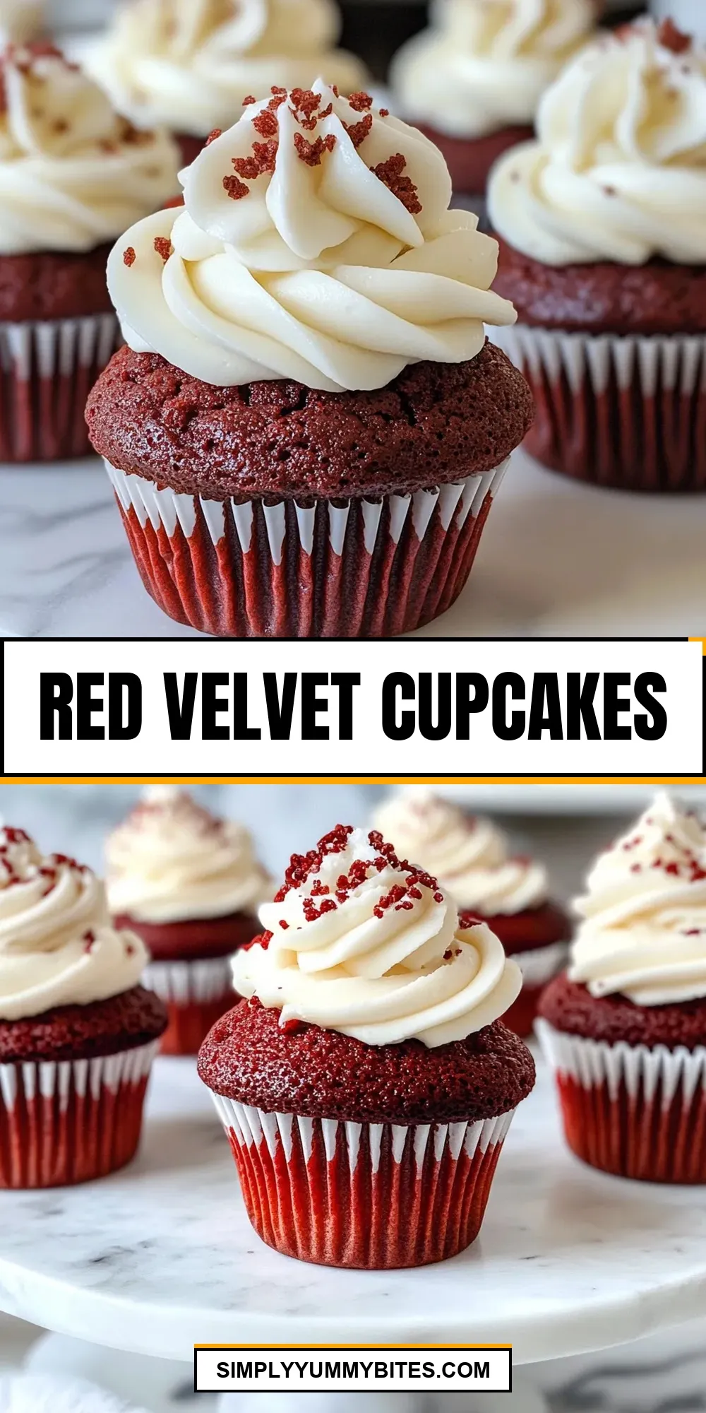 Tasty Red Velvet Cupcakes