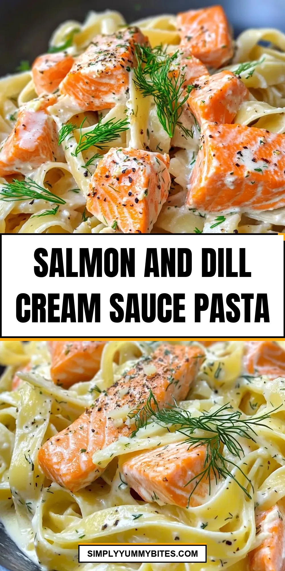 How To Make Perfect Salmon And Dill Cream Sauce Pasta