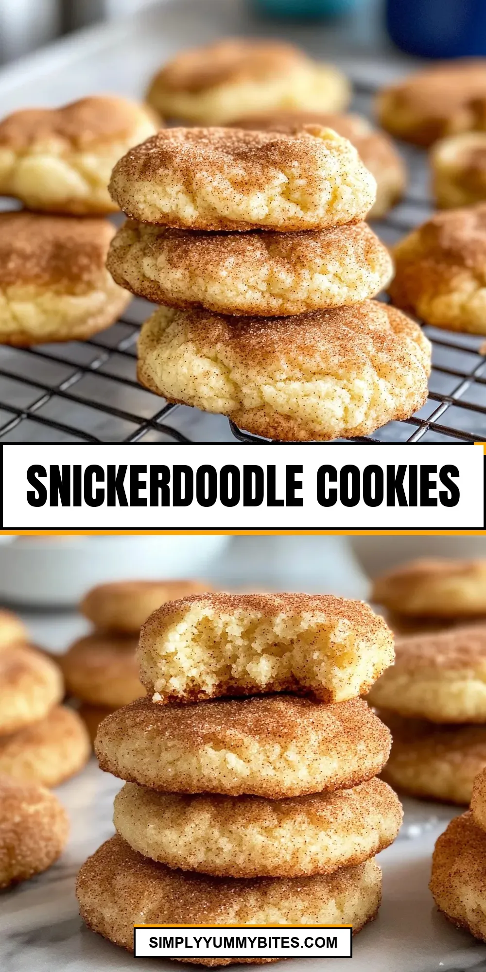 Snickerdoodle Cookies (The Best & Delicious)