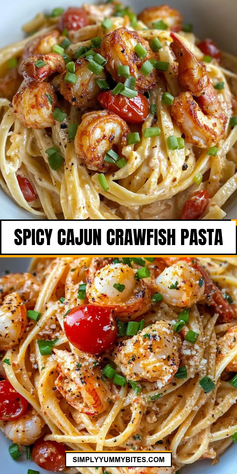 Easy Spicy Cajun Crawfish Pasta Recipe