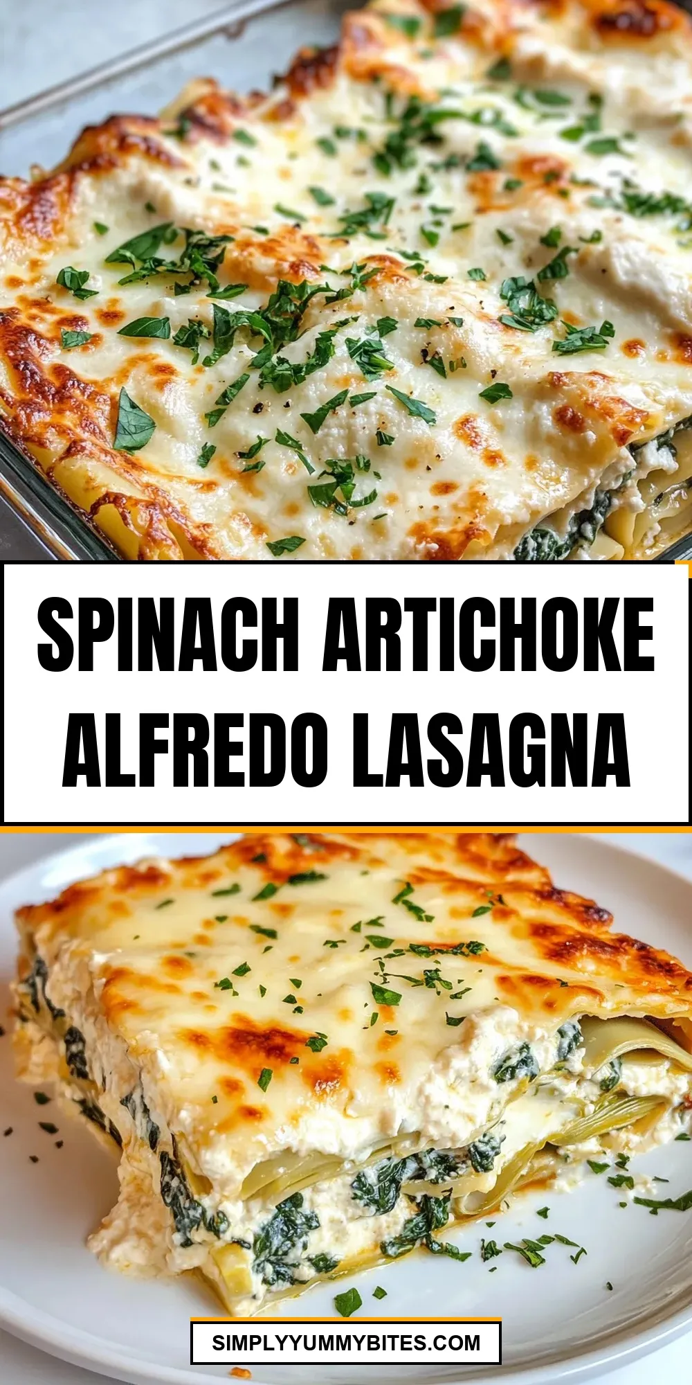 How To Make Perfect Spinach Artichoke Alfredo Lasagna