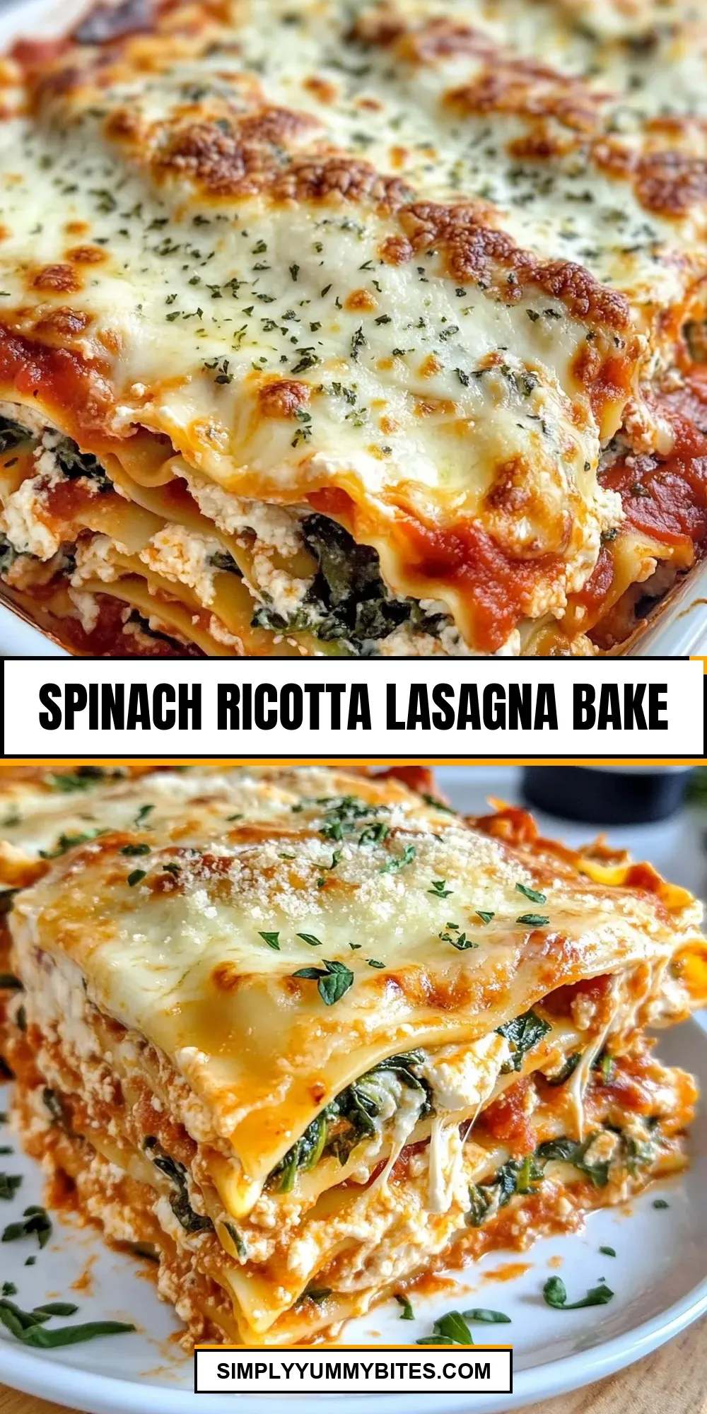 How To Make Tasty Spinach Ricotta Lasagna Bake