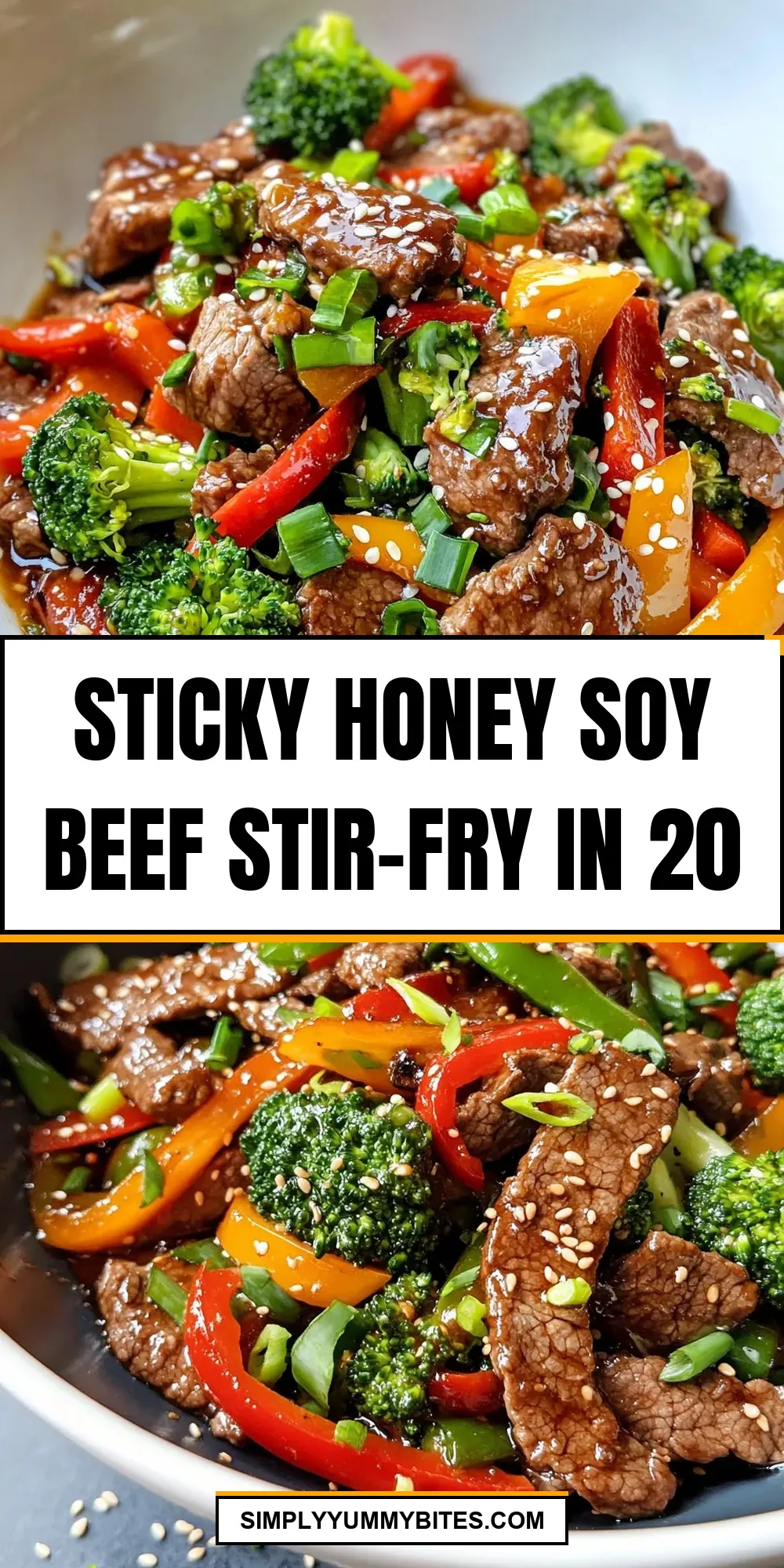 Easy Sticky Honey Soy Beef Stir-Fry In 20 Recipe