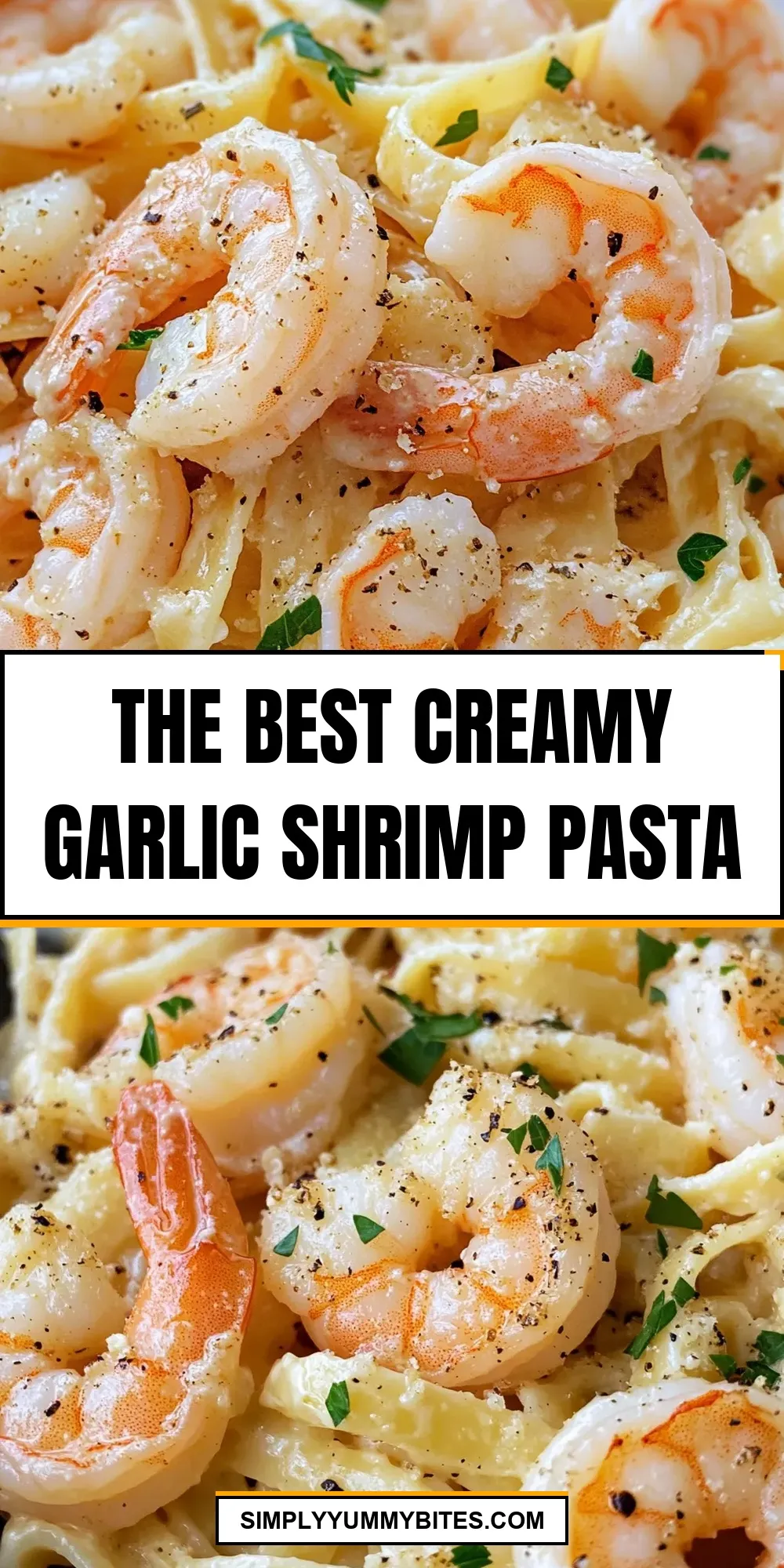 Easy The Best Creamy Garlic Shrimp Pasta Recipe