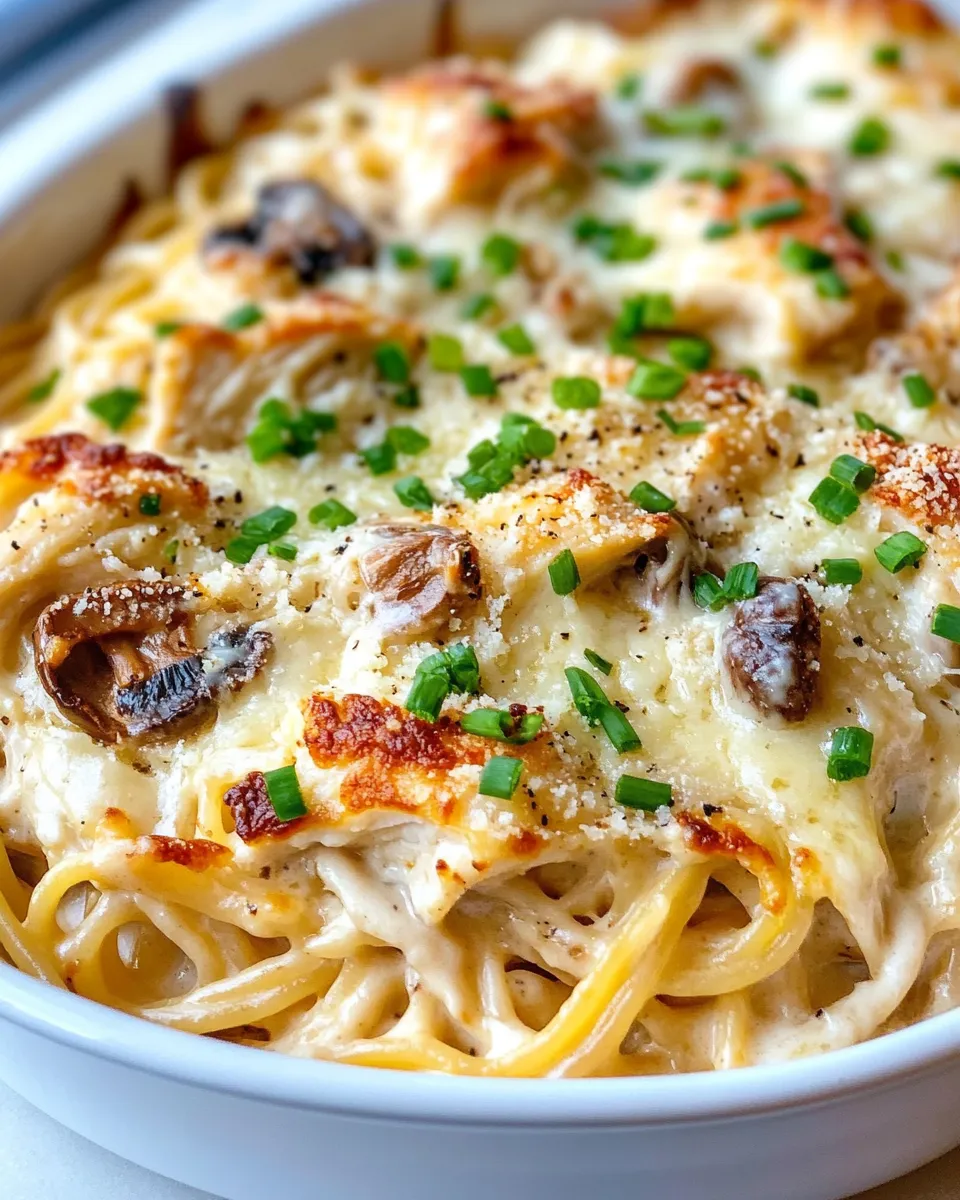 Classic Baked Chicken Tetrazzini image