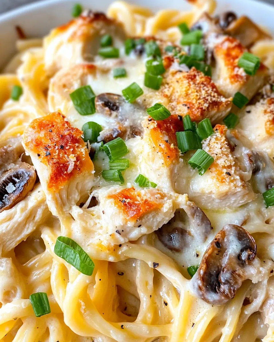 Easy Baked Chicken Tetrazzini recipe photo