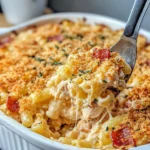Homemade Baked Chicken & Bacon Macaroni recipe photo