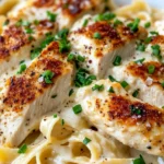 Homemade Baked Creamy Cajun Chicken Alfredo recipe photo