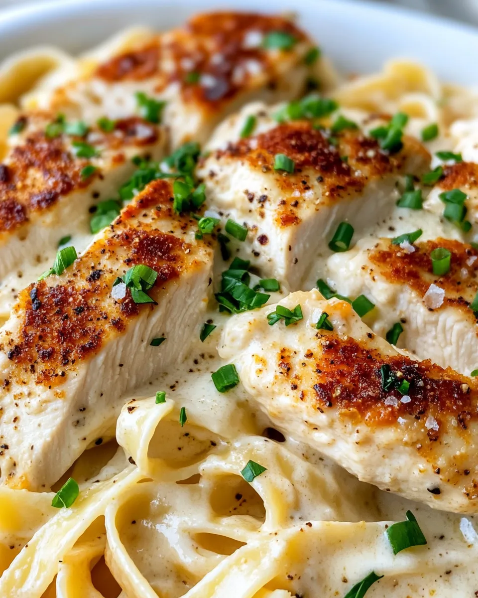Homemade Baked Creamy Cajun Chicken Alfredo recipe photo