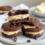 Homemade Brownie Batter Cookie Sandwiches photo