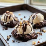 Homemade Brownie Sundae Cookies Recipe photo