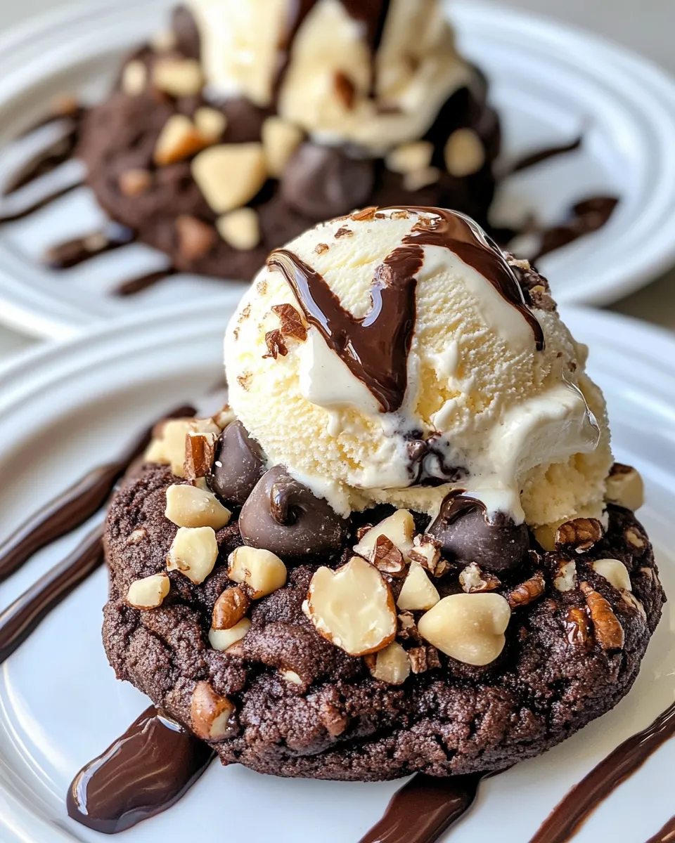 Classic Brownie Sundae Cookies Recipe image