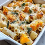 Homemade Butternut Squash Sage Pasta Bake recipe photo