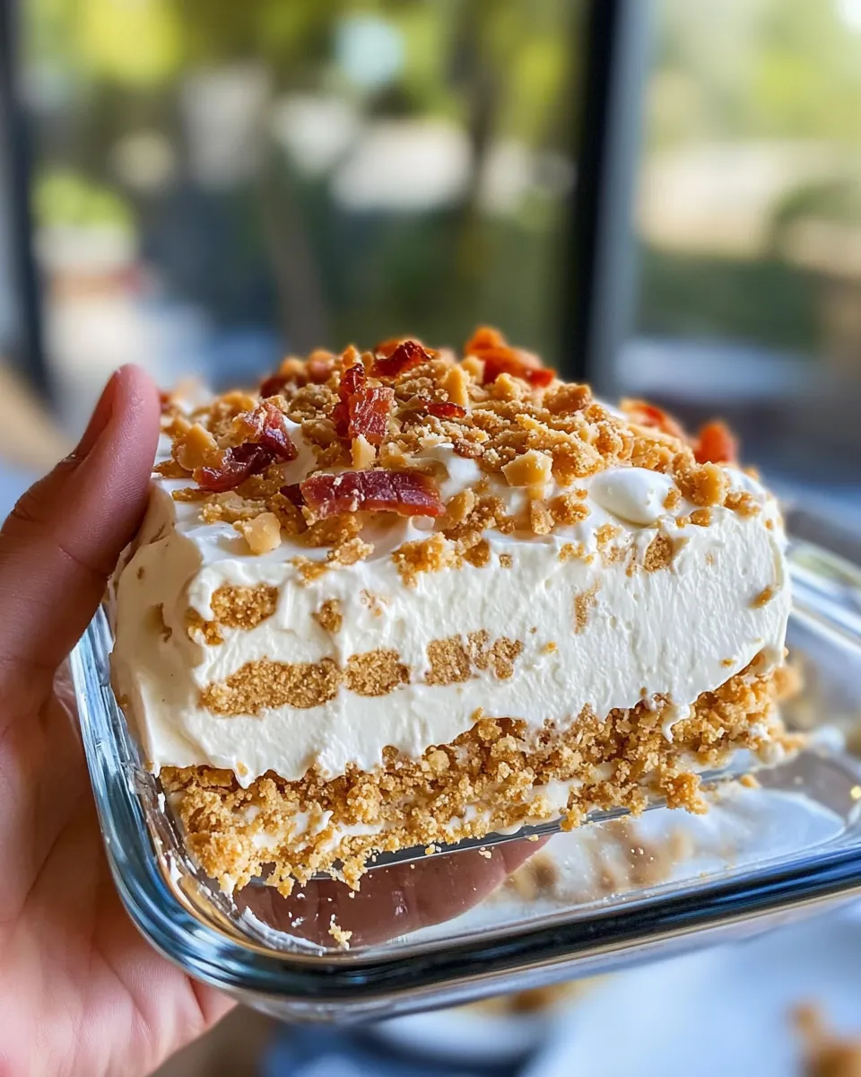 Easy Butterscotch Pudding Layer Dessert dish photo