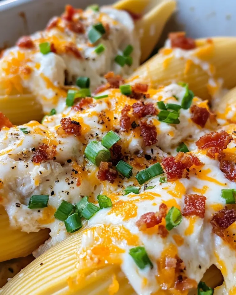 Homemade Cheesy Chicken Bacon Ranch Shells recipe photo