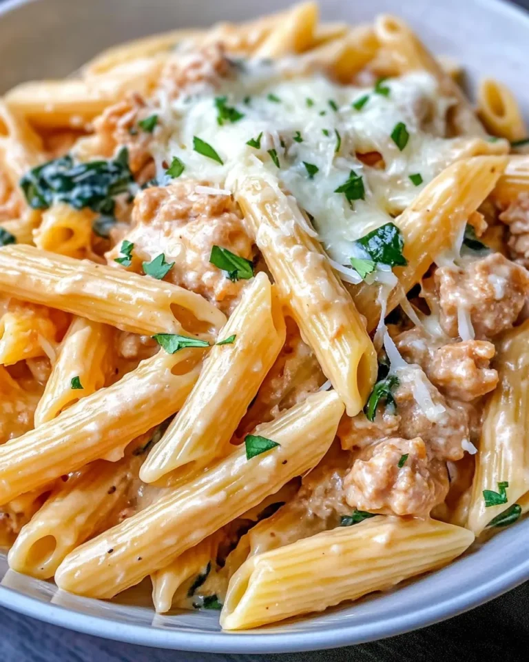 Homemade Cheesy Creamy Italian Wedding Pasta photo