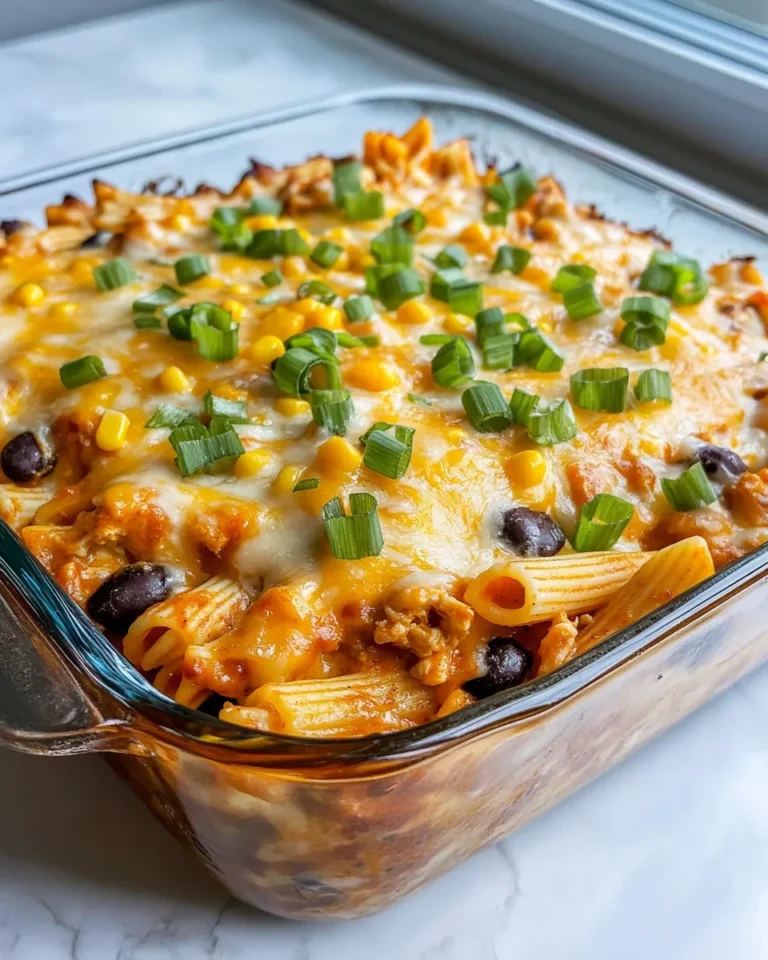 Homemade Chicken Enchilada Pasta Bake recipe photo