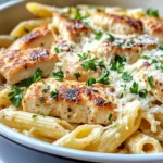 Homemade Chicken Piccata Pasta Casserole photo