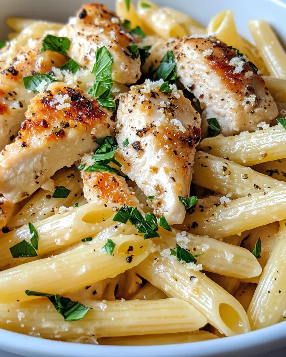 Classic Chicken Piccata Pasta Casserole image