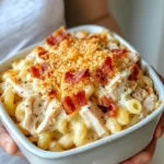 Homemade Chicken and Bacon Macaroni Bake recipe photo