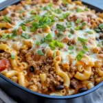 Delicious Chili Mac and Cheese Bake recipe photo