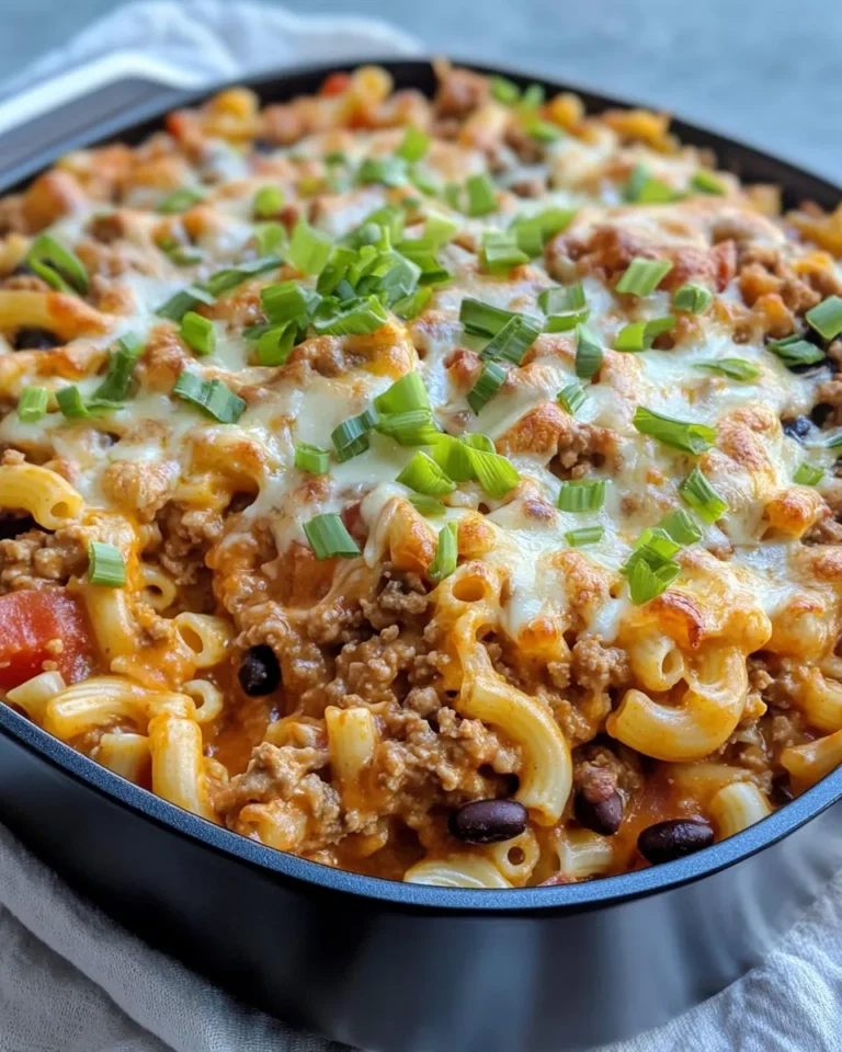 Delicious Chili Mac and Cheese Bake recipe photo