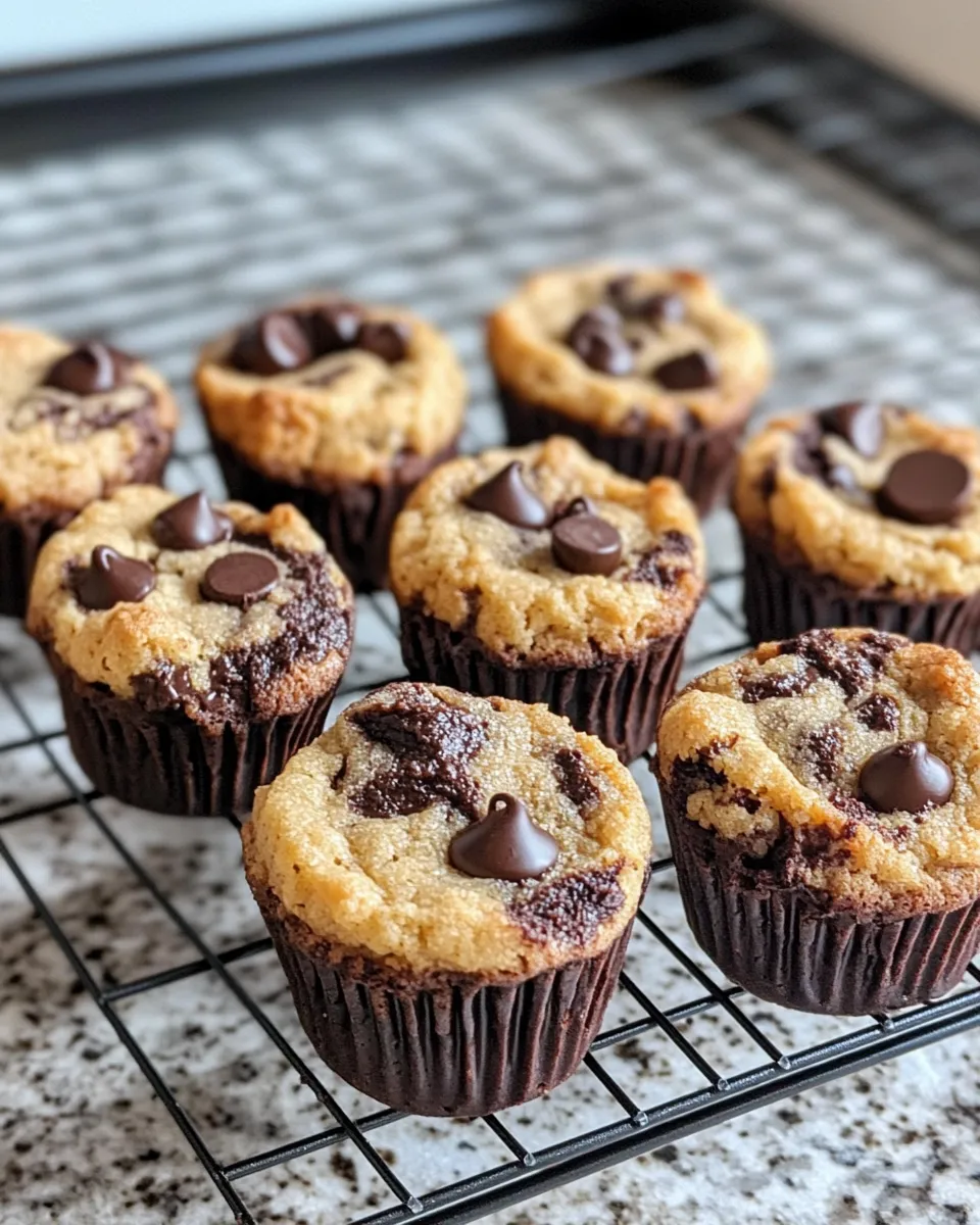 Classic Chocolate Chip Cookie Brownie Cups image