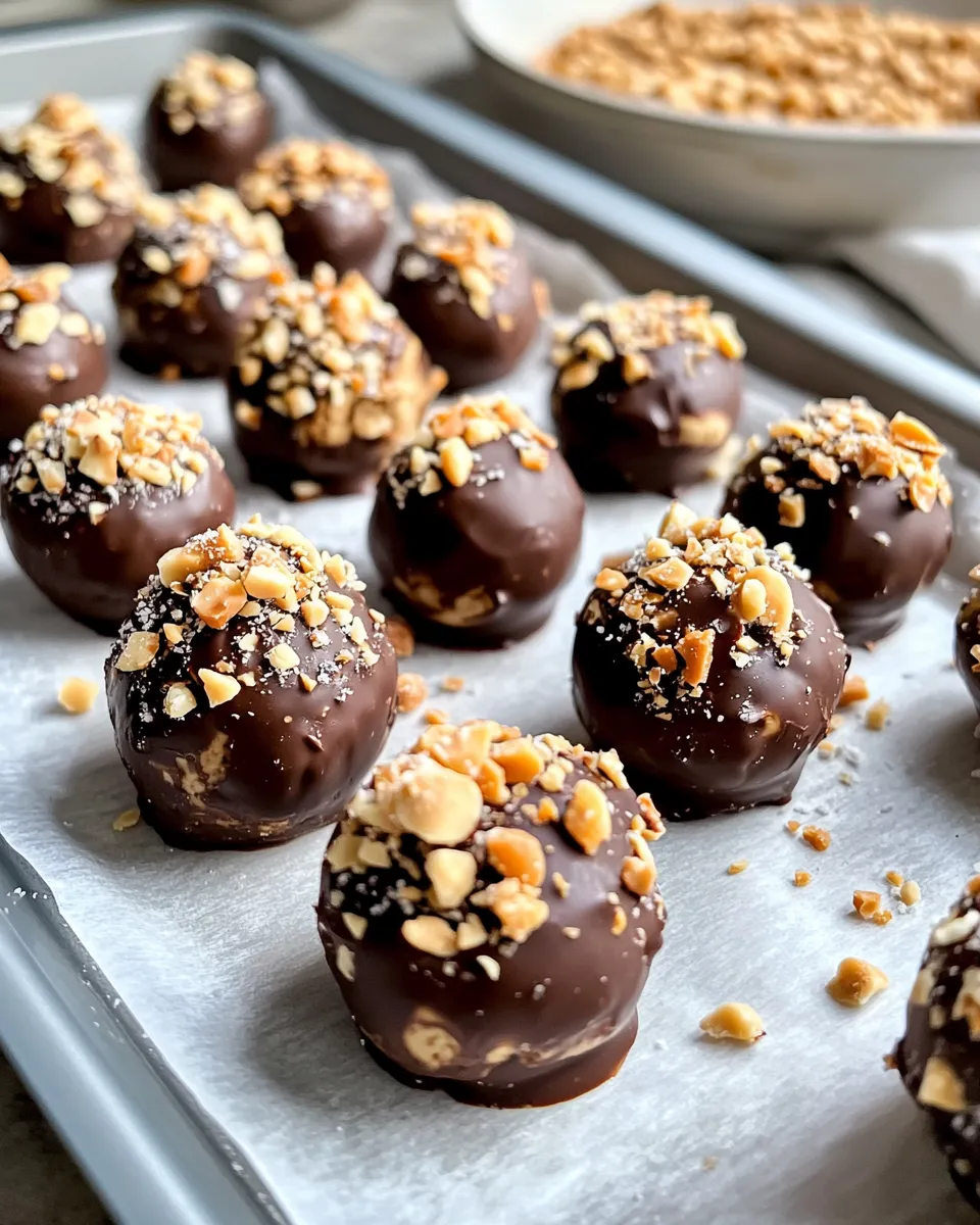Easy Chocolate Peanut Butter Cheesecake Bites recipe image