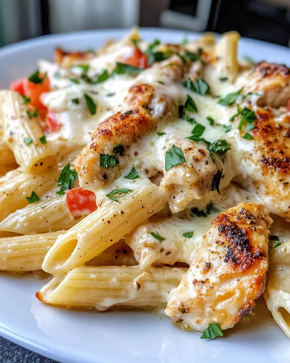 Homemade Creamy Cajun Chicken Pasta Bake photo
