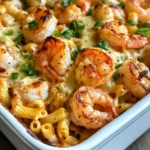 Homemade Creamy Cajun Shrimp Macaroni Bake recipe photo