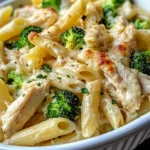 Homemade Creamy Chicken & Broccoli Pasta Bake recipe photo