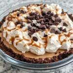 Homemade Creamy Chocolate Peanut Butter Pie photo