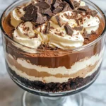 Homemade Creamy Mocha Cheesecake Trifle photo